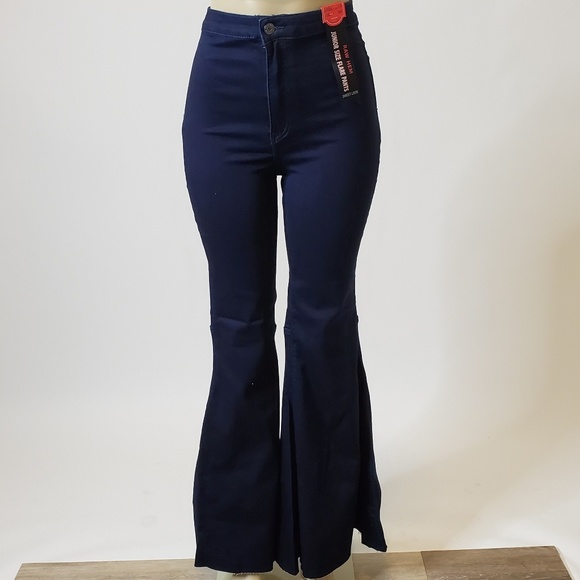 Denim - Dark Denim Wash Palazzo